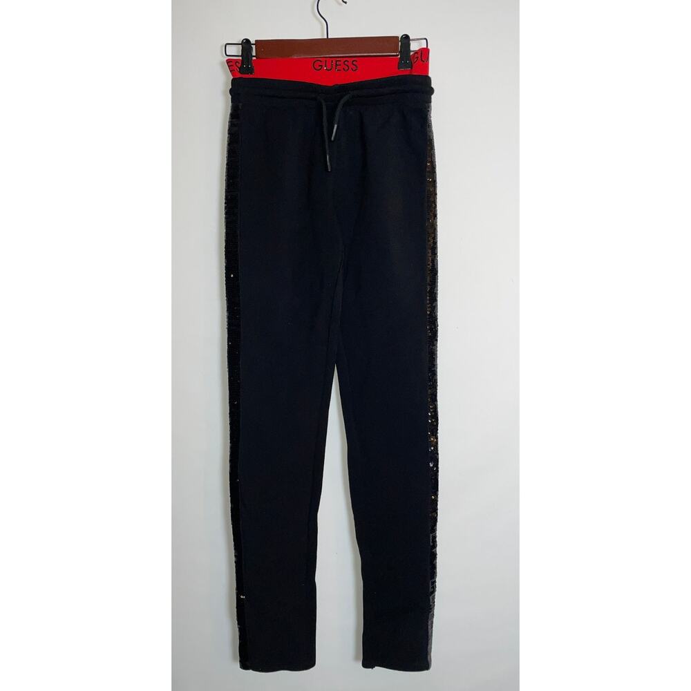 Guess Sequin Trim Joggers - Size 14 - Soft‎ with Soft, Thick Sweatpants Material